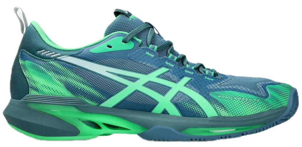 Giày 一分钟极速赛车168官网体彩 Asics Sonicsmash FF 'Vital Green' 1041A538-400