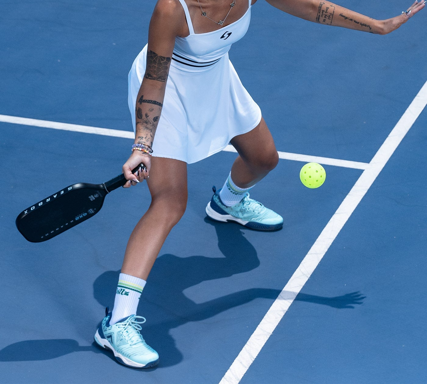 Alternative view of Vợt Pickleball Gearbox GX2 Power Hybrid 16mm 'Black'