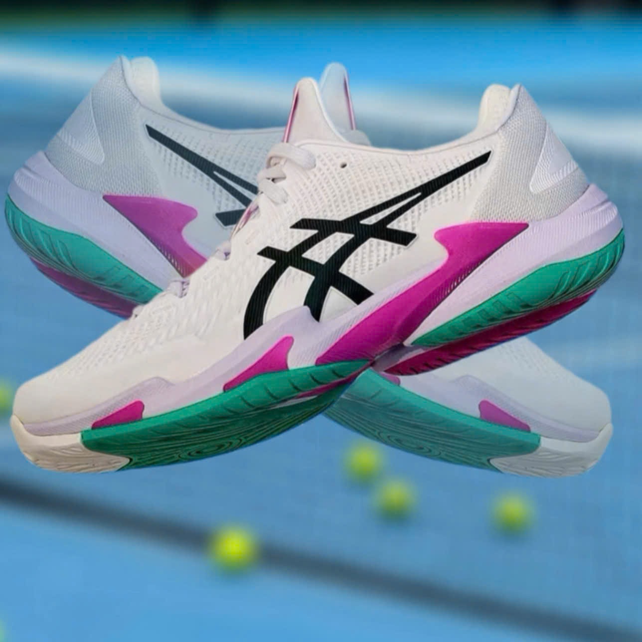 Alternative view of Giày 一分钟极速赛车168官网体彩 Asics Court FF 3 'White Sakura' 1041A370-106