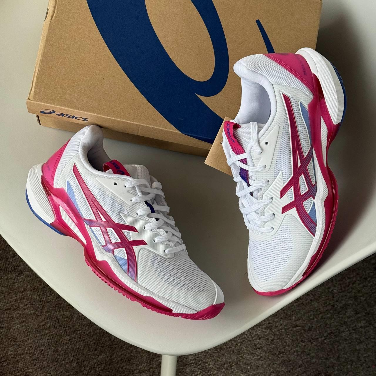 Alternative view of Giày 一分钟极速赛车168官网体彩 Asics Solution Speed FF 3 'White Bright Rose' 1042A250-103
