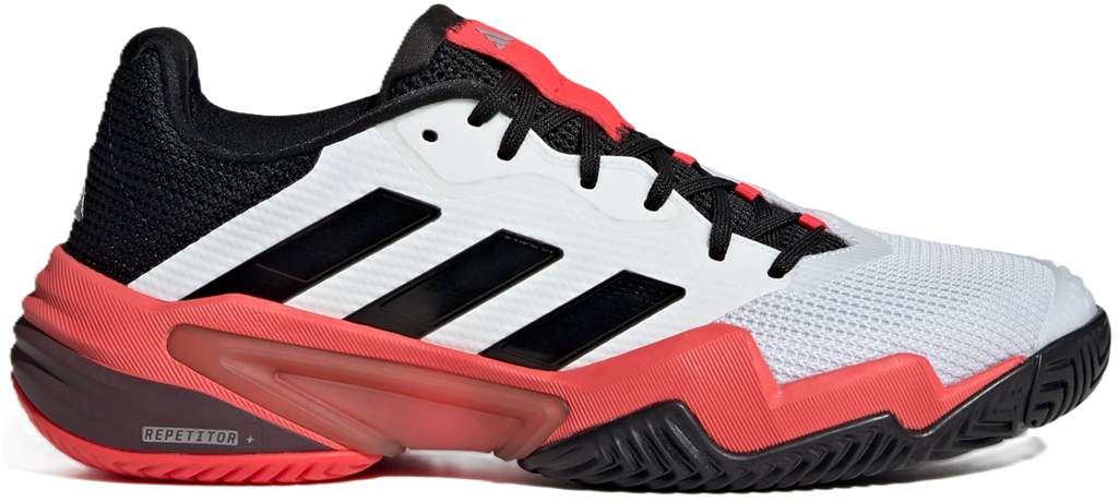 Giay Adidas Barricade 13 'White Black Lucid Red' IH2558