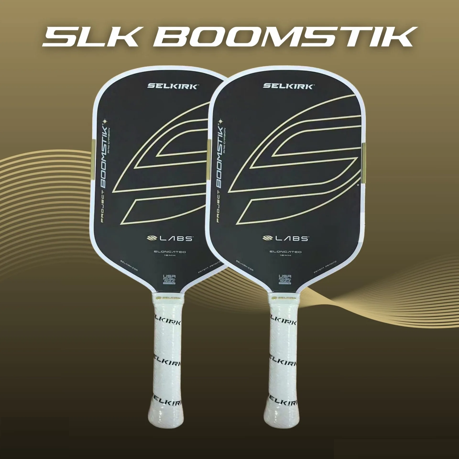 Alternative view of Vợt Pickleball Selkirk LABS Boomstik Asia Regal 'Yellow'