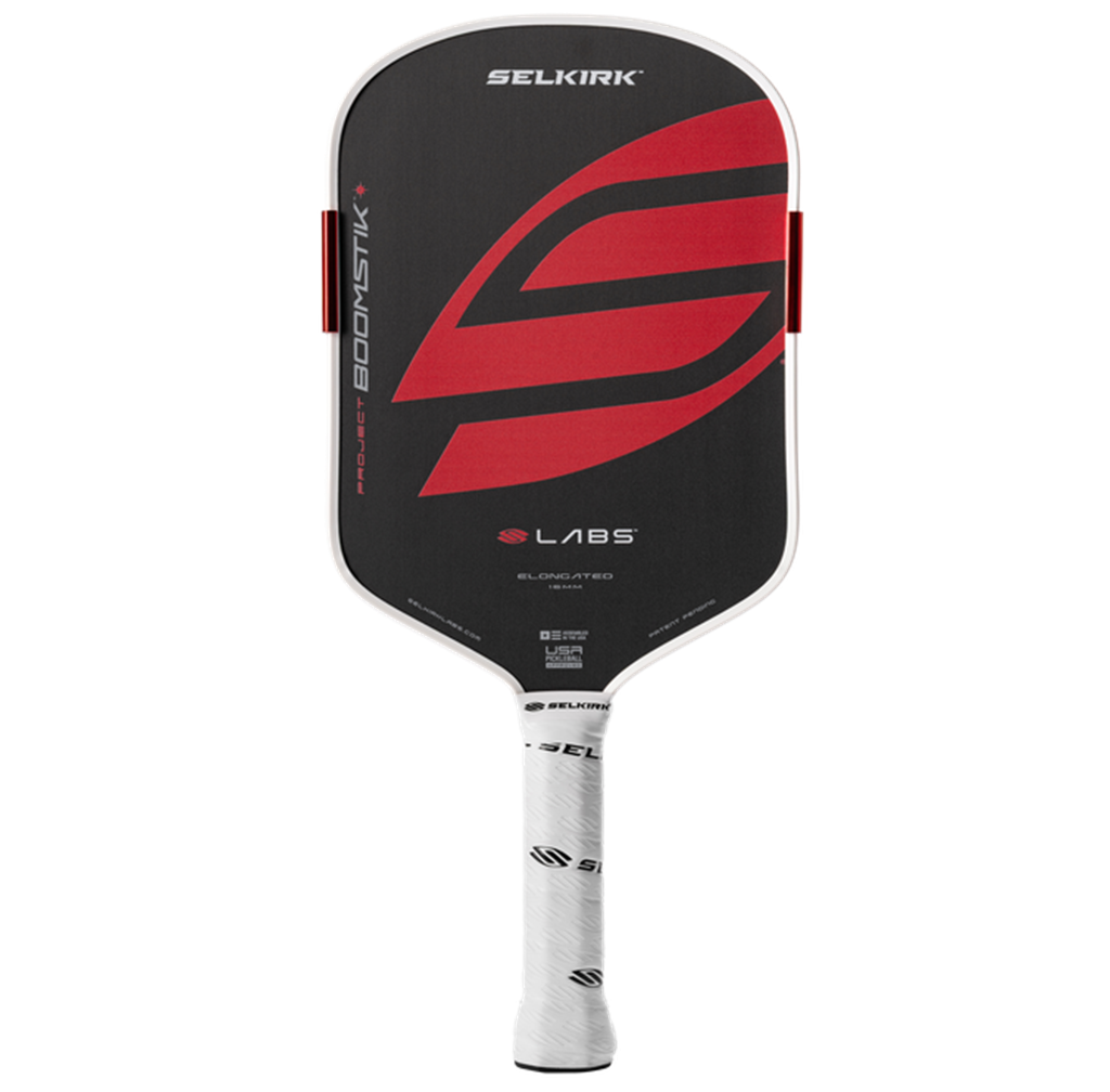 Vợt Pickleball Selkirk LABS Project Boomstik Elongated 16mm 'Red White'