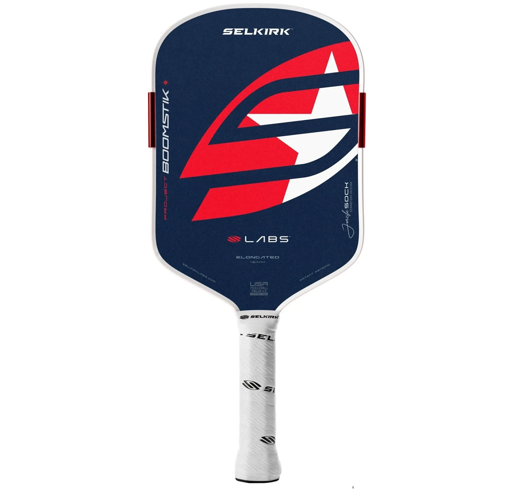 Vợt Pickleball Selkirk Boomstik Jack Sock Limited Edition 'White Red'